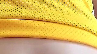 Assjob: the Basketball Girl Warms up by Rubbing Her Ass Against My Cock