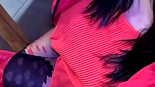 Cigar Blowjob & Ripped Pantyhose - Pussy Massage & Cum on My Downjacket