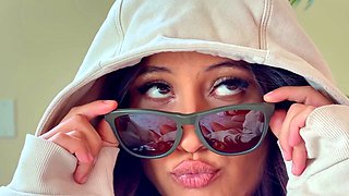 Lola Aikos Solo Masturbation Ecstasy Turns Into Fierce Fingering on Her Tight P