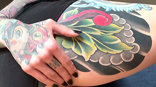 This Black Bodysuit Fits Your Favorite Tattooed Girl Perfectly
