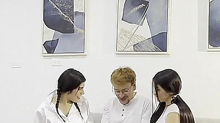 Trio with My Classmates While Studying for the Karinamiller & Nickjowel Exam