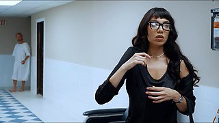 Contractor Vince Karter Turns Big-Tits MILF Boss Little Puck Into Fuck Slave in BDSM