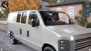 Emma & Tyler Public Sex in Maid Outfit - 3D Hentai Fuck Outdoor