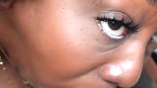 Best Friend's Busty Black Girlfriend Dutch Coco Wears Slutty Playboy Bunny Outfit for You