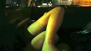 Stranger Gives Wife Orgasm in Car Husband Watches