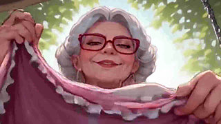 Waifu Mature Teacher POV - Sunflower Dress Bench Close-up Teasing & Fucking (1m Tease))