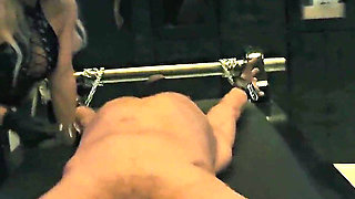 Sheela Sinner Hell on the Rack Hard Tickling Punishment Part 1