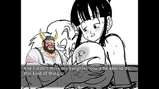 Seniors with big booties getting down in animated style