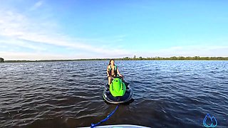 Stranded Jetski Slut Begs For Help, Gets Creampied By Her 'Hero'
