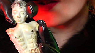 Giantess Devour Fetish Video - Slowly Eating Chocolate Man - Seduce and Dirty Talk