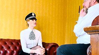 amateur MILF getting fucked and takes cum in mouth