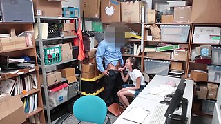 Skinny teen Carolina Sweets rides big cock with passion