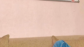 Nylon Face Sitting Treatment for a Rude Asshole
