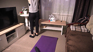 Girl Overeat Till Her Leggings Ripped Open Complete Blowout