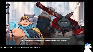 Popshot, cum in ass, visual novel