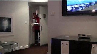 Persia Monir - Persia Seduces Room Service Boy - Brunette