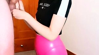 Small titted babe toys her pussy on webcam
