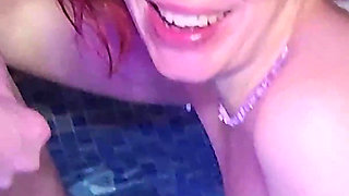 Amateur gang bang in french jacuzzi
