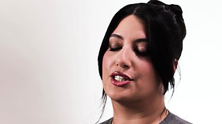 Huge boobs BBW Arabian MILF masturbates