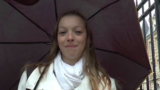 French Teen Charlotte Gets Double Teamed and Filled with