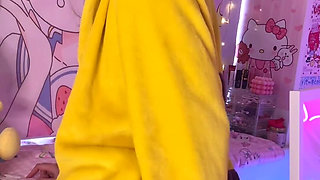 So Horny, Stripping This Costume, Pussy Dripping