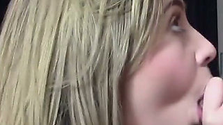 Daisy Bean Giving Ray Edwards a Blowjob