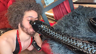 Kisses on My Boots and Dildo