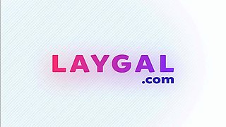Sexy Black Colombian Latina Takes White Cock in Her Ass
