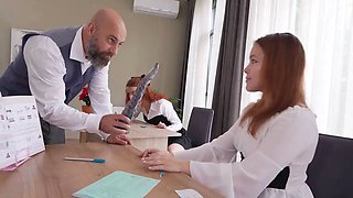 Unconventional Lessons at a Private University for Two Red-haired Students.