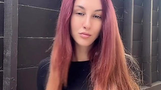 Italian Big Tits MILF Artemisia Love Long Hair Fetish Outdoor
