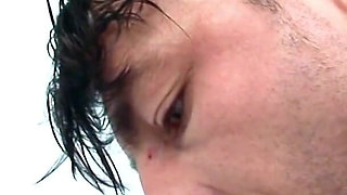 Short haired MILF gets fucked by guys with big cocks