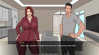 Eva's Ecstasy #08 Two Hot Babes Relaxing at the Pool in Skimpy Bikini