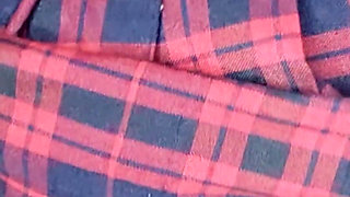 Schoolgirl in High College Uniform Has Sex with Street Perverts