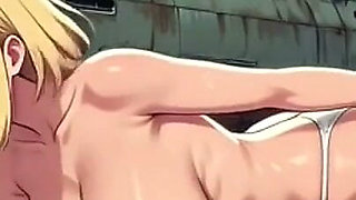Cute Girls in Space Yard, Ai Animation