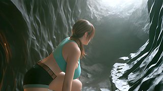 Temple Lust - AI Futanari Animation from Vyrisa