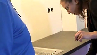 Filthy Nympho Begs for Cum After Rough Doggy Style Pounding