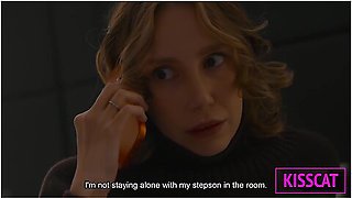 What Happens When Horny Step Mom Shares Hotel Bed With Step Son All Night In One Room? [ Eng Sub ] With Mother In Law And Kiss Cat