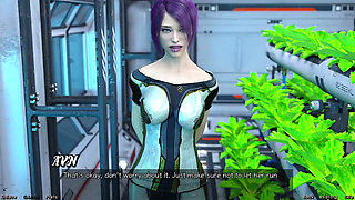 Stranded in Space - Meeting a Shy Emo Girl