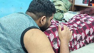 Ass Kiss Romance, Malayali Girl Hot Ass Kiss with Romance in Nighty