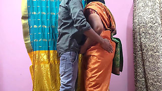 Bhavana Aunty Likes Me. I Am Interested in Romance and Hot Sex with Her