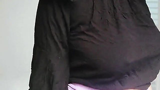 Stepmom Making Her Coffee