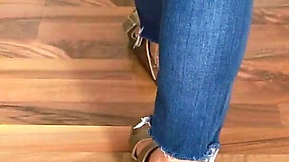 Birkis Asmr - Sandals Dragging & Sliding on Wooden Floor
