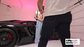 BTS - CC Doll Spreads Her Ass In A Heated Photo Session!