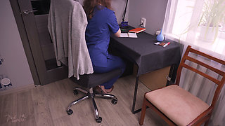 Nurse's Working Day Turned Into Ripped Pants Disaster