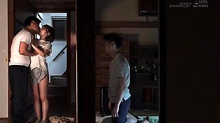 Asian slut Kana Kawai double blowjob and hardcore sex