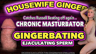 Gingerbation: Mutual Masturbation Session in the Kitchen