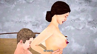 Desi Indian aunty fucked when friend is not at home (Hindi sex)