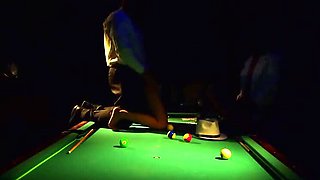 Kim Xxx Takes Double Anal In Hot Pool Table Gangbang