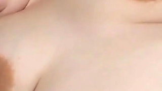 Mutual masturbation cum on pregnant belly