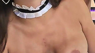 Busty Topless Maid Dakota Quinn Polishes My Knob